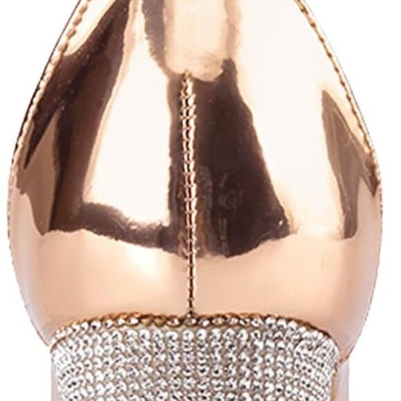 Women's High Heels Gold 9‎ - Picture 3 of 6